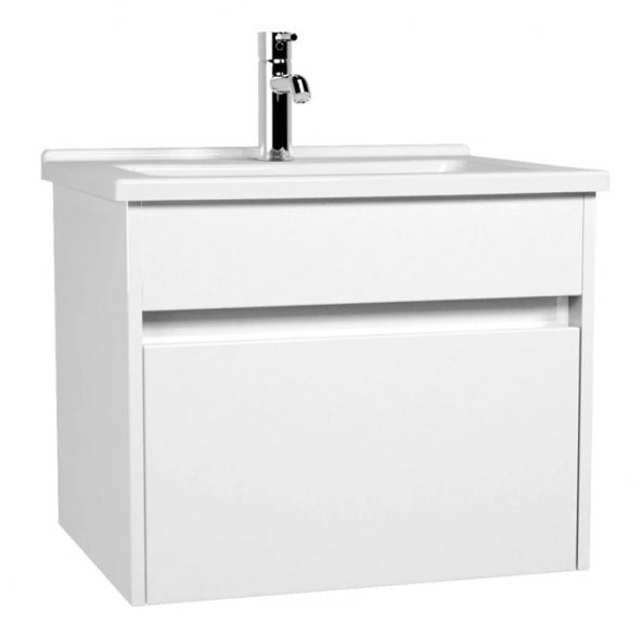 VitrA S30 Lavabo Dolabı 60 Cm Parlak Beyaz 63324
