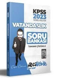 2023 KPSS Vatandaşlık Tamamı Çözümlü Soru Bankası HocaWebde Yayınları