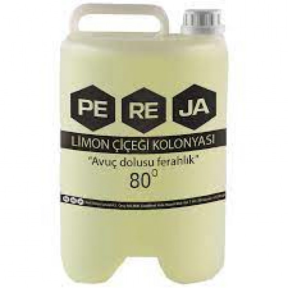 PEREJA 5 LİTRE 80 DERECE LİMON KOLONYASI