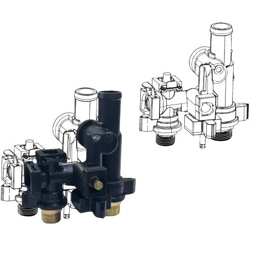 VİESSMANN 3 YOLLU GRUP SOL BLOK 50W - Resim 3