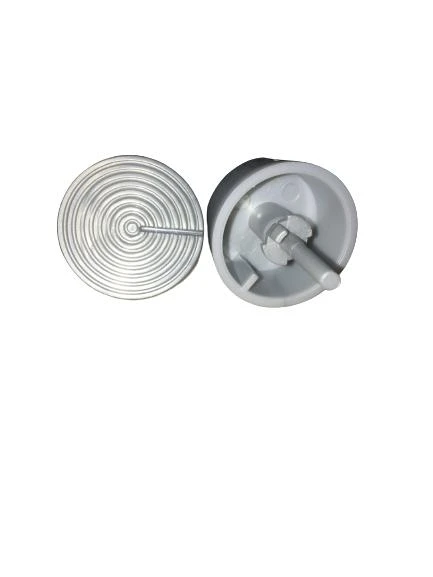 DÜĞME ECA PROTHEUS GRİ YUVARLAK - Resim 2
