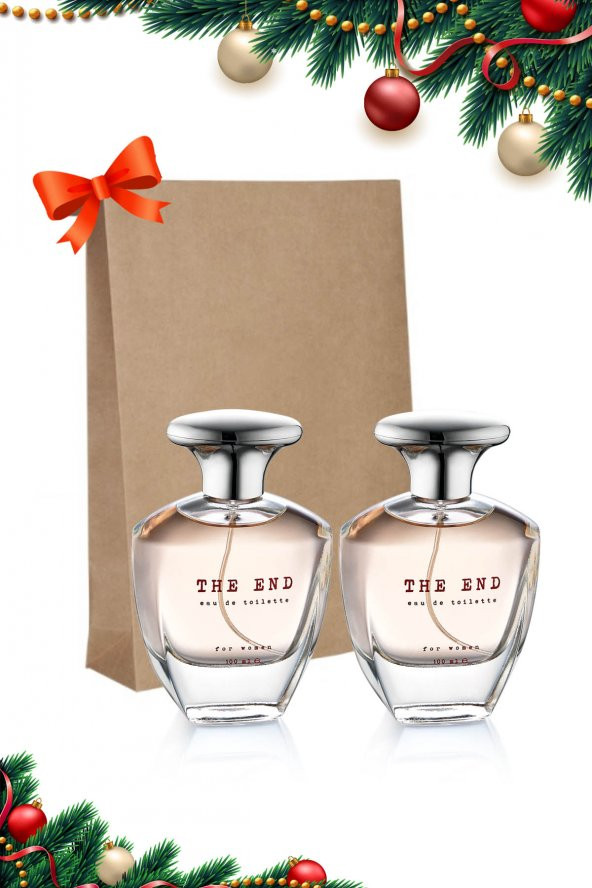 The End Yılbaşı Özel Edt Kadın Parfüm  Seti 100 ml x 2 Adet - 2