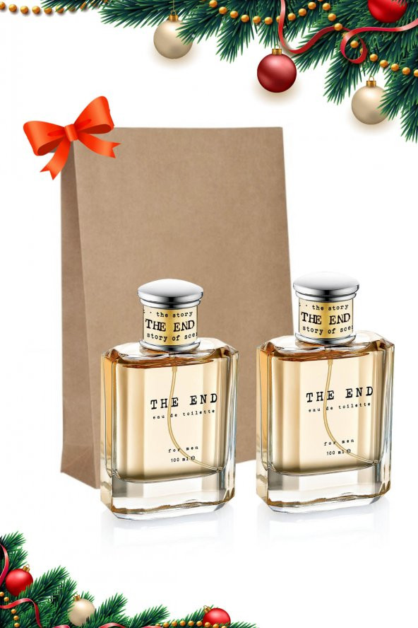 The End Yılbaşı Özel Edt Erkek Parfüm  Seti 100 ml x 2 Adet - 2