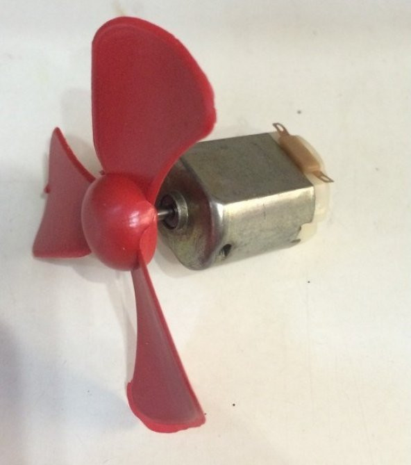 Enhavalı Elektrikli Deney Motoru Ve Pervane Seti 5 Adet