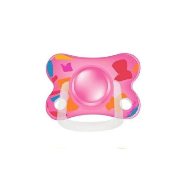 Bebedor 0-6 Ay Simetrik Uçlu Emzik-Pembe