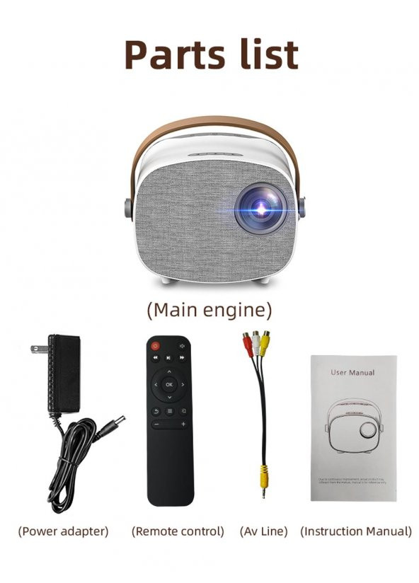 YG230 TAŞINABİLİR LED PROJEKTÖR - 2