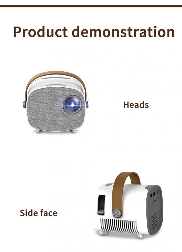 YG230 TAŞINABİLİR LED PROJEKTÖR - 6