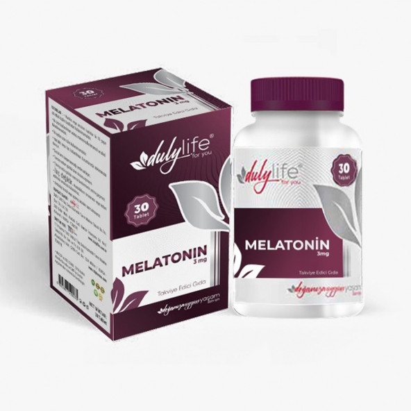 Dulylife Melatonin 30 Tablet