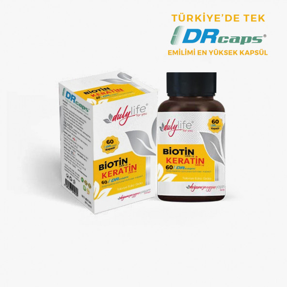 Dulylfe Biotin + Keratin 60 DRcaps Kapsül