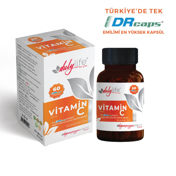Dulylife Vitamin C 60 DRcaps Kapsül