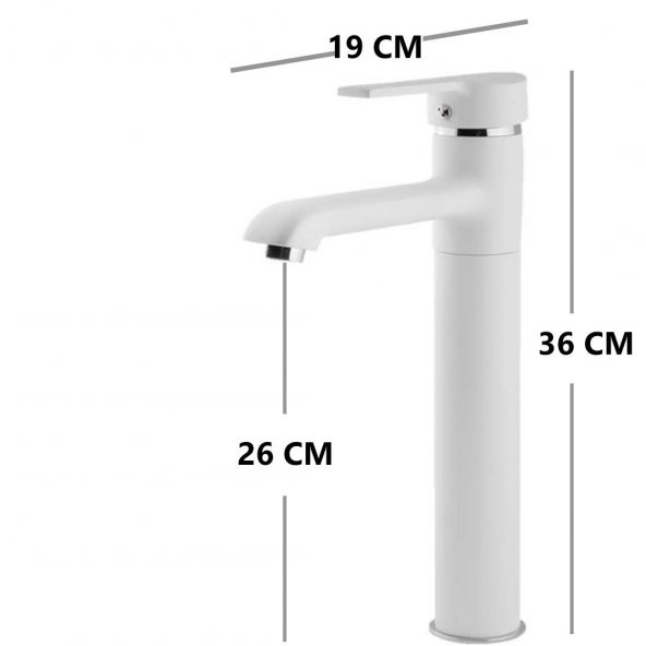 Venita Beyaz Çanak Lavabo Bataryası - 2