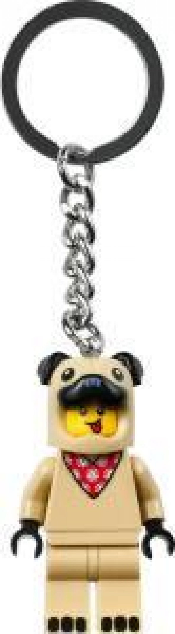 LEGO Gear 854158 French Bull Dog Guy Key Chain