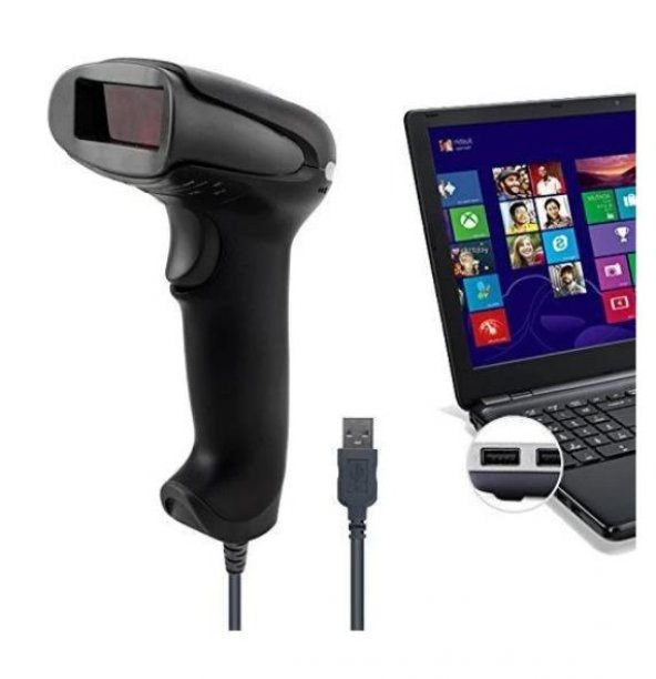 Nt 2012 Usb Lazer Barkod Okuyucu El Tipi Tetikli Ccd Laser Barkot Okuyucu - 3
