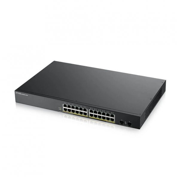 ZYXEL GS1900-24HP V2 24 PORT GIGABIT POE SWITCH 2 DUAL SFP - 1