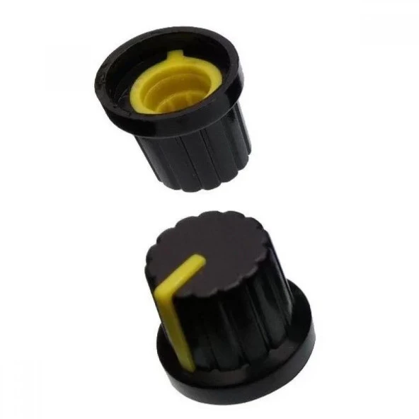 Potansiyometre Başlığı Line - Sarı ürün görseli