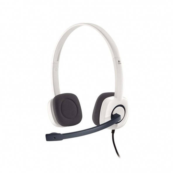LOGITECH H150 Stereo Mikrofonlu Kulak Üstü Kulaklık Beyaz - OUTLET ÜRÜN