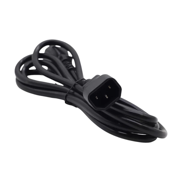 C13-C14 GÜÇ KABLOSU 1,8 MT 3X0,75mm (POWER CORD) - 2