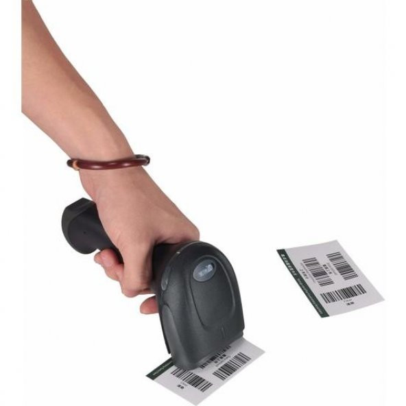 Usb Barkot Barkod Okuyucu Tetikli El Tipi Ccd - Resim 4