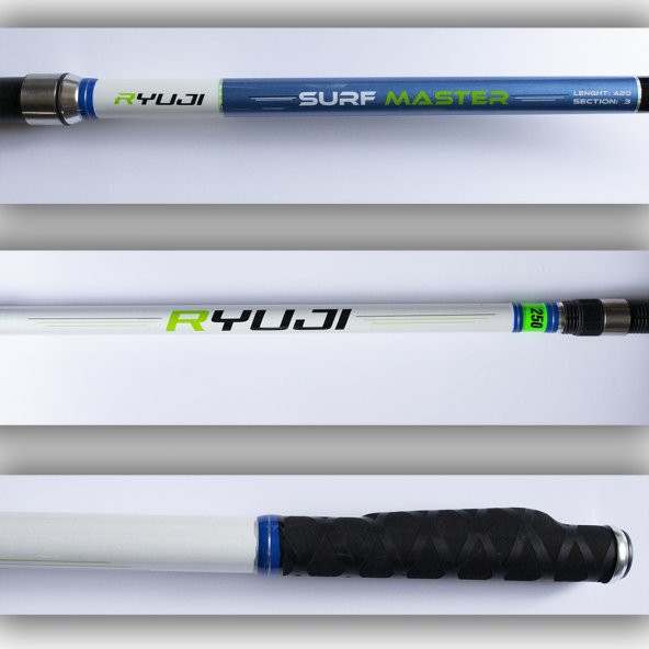 Ryuji Surf Master 420 cm 250 gr Surf Kamış - 2