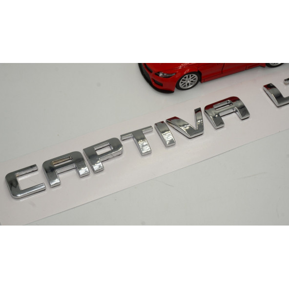Chevrolet Captiva LTZ Bagaj 3M 3D Krom ABS Logo Amblem - 3