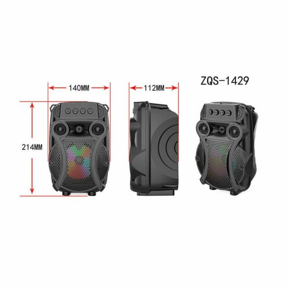 MULTIMEDİA WIRELESS SPEAKER ZQS 1429 - 2