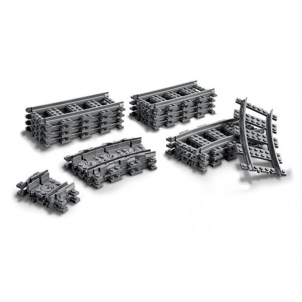 LEGO City Raylar 60205 - Çocuklar İçin Yaratıcı Oyuncak Yapım Seti (20 Parça) - 2