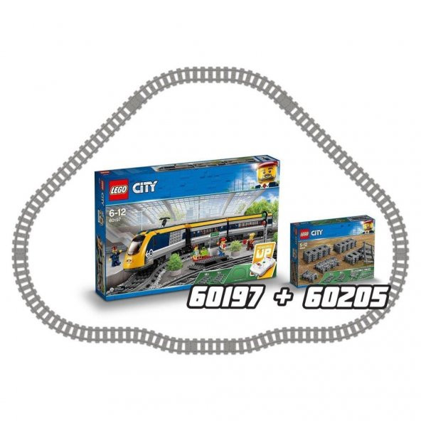 LEGO City Raylar 60205 - Çocuklar İçin Yaratıcı Oyuncak Yapım Seti (20 Parça) - 8