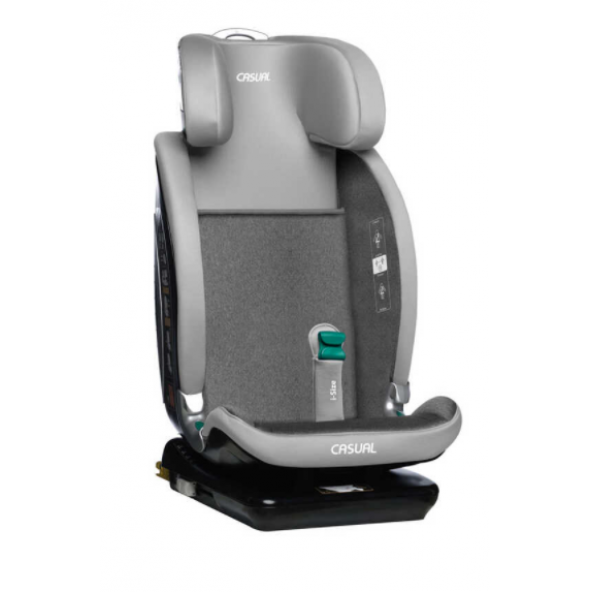 Casual Classfix i-Size 100-150 cm /15 kg - 36 kg İsofixli Oto Koltuğu/Gri - 3
