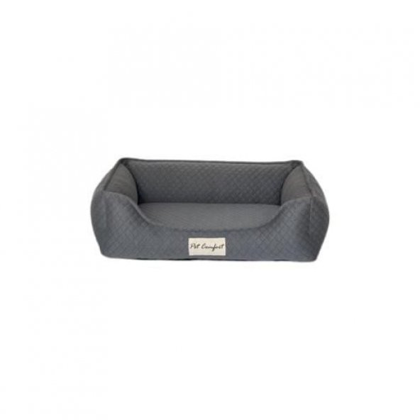 Pet Comfort Bravo Mirinda Gri Kedi ve Köpek Yatağı S 45x55cm - 4