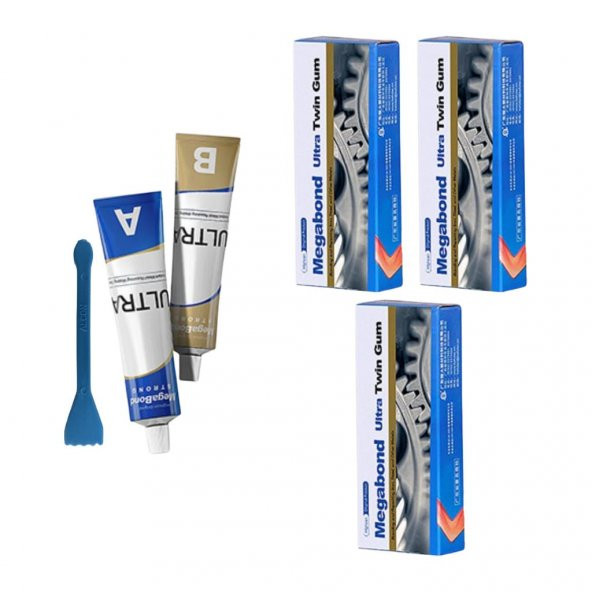 Megabond 2+1 Pk. Çift Karışım Soğuk Kaynak Macun Yapıştırıcı 60gr