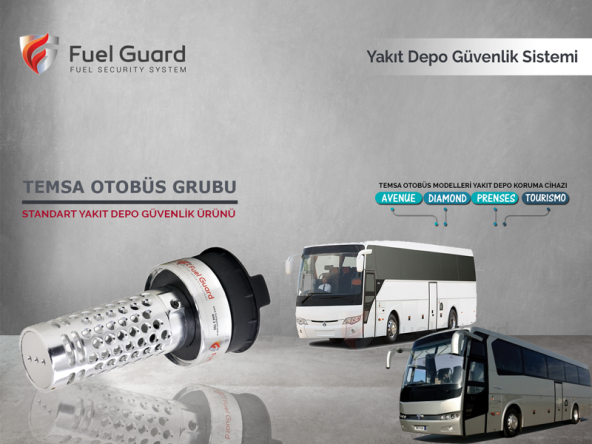 Temsa Prenses Otobüs Yakıt Depo Koruma Cihazı