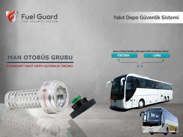 MAN Lions Otobüs Yakıt Depo Koruma Cihazı