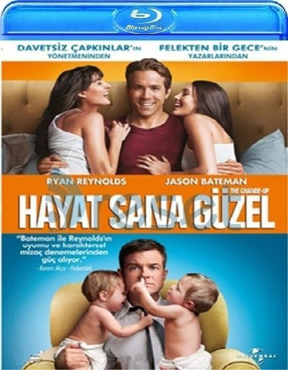 The Change Up - Hayat Sana Güzel Blu-Ray