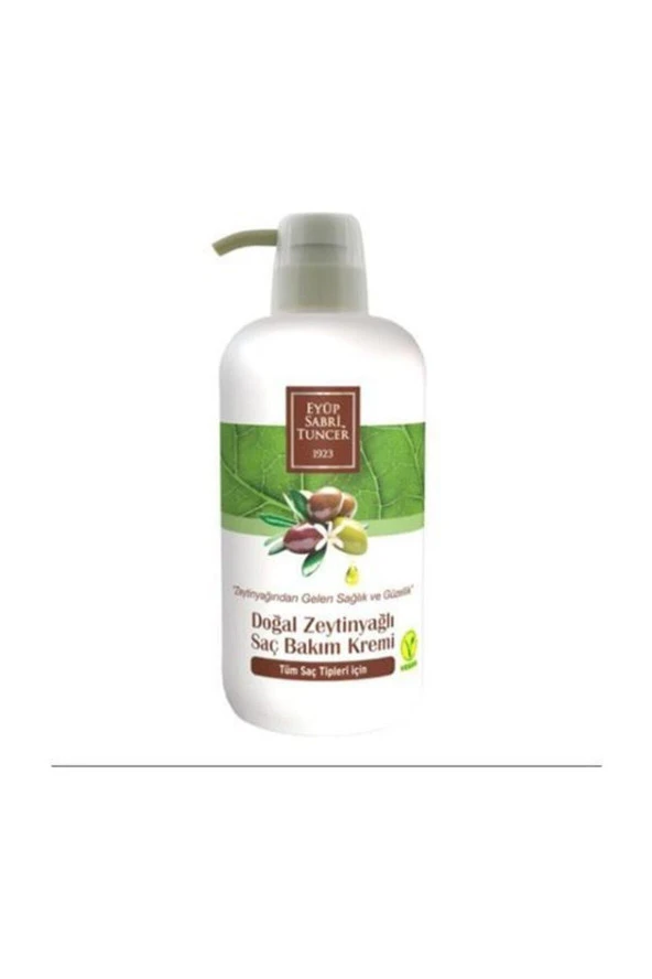 Eyüp Sabri Tuncer Doğal Zeytinyağlı Saç Kremi 600 Ml Pet Şişe
