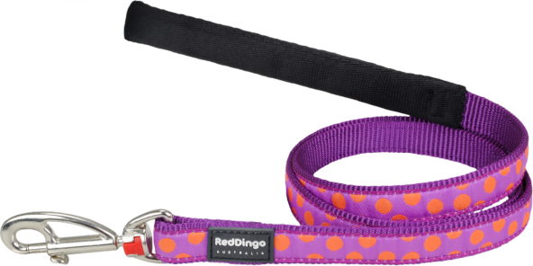 REDDİNGO MOR ÜZERİNE TURUNCU BENEKLİ UZATMA XS 12MM / 1.2 M