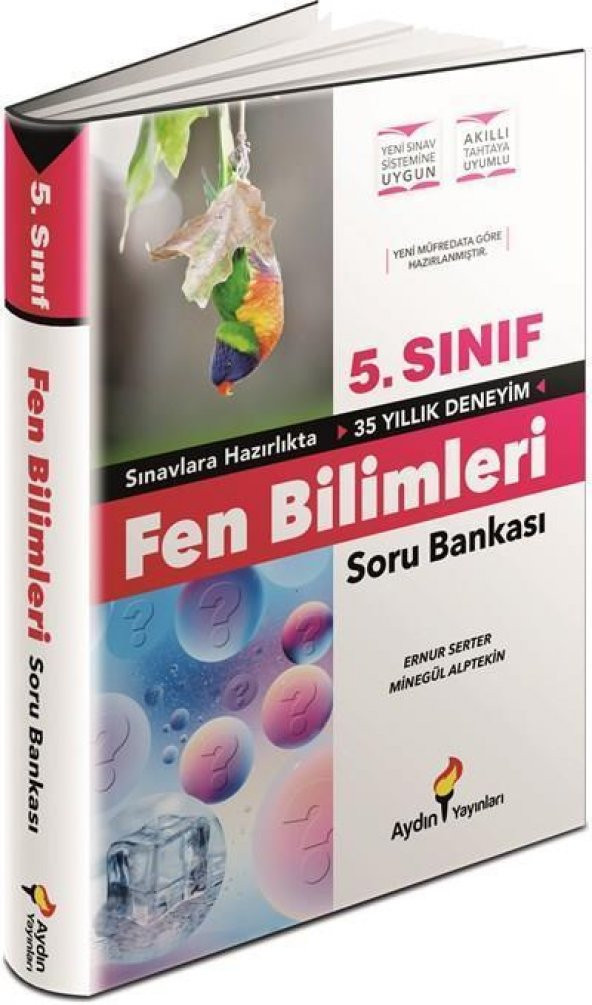 5.Sınıf Fen Bilimleri Soru Bankası Aydın Yayınları