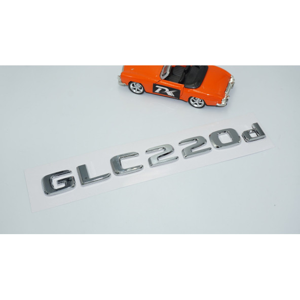 DK Tuning GLC 220d Bagaj Krom ABS Yazı Logo Benz İle Uyumlu - 2