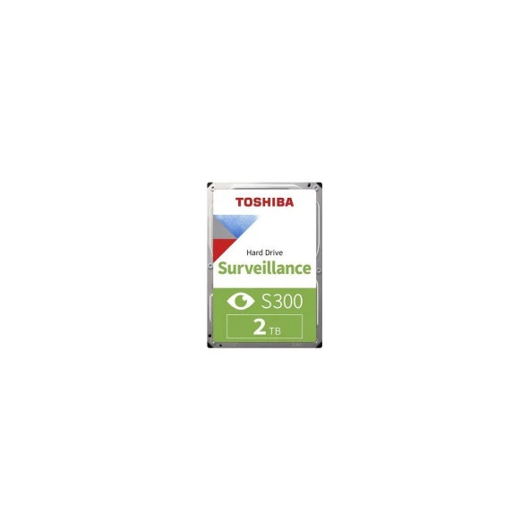 Toshiba 2TB S300 3.5 İnç 5400 Sata3 128 M 7/24 Güvenlik Harddisk
