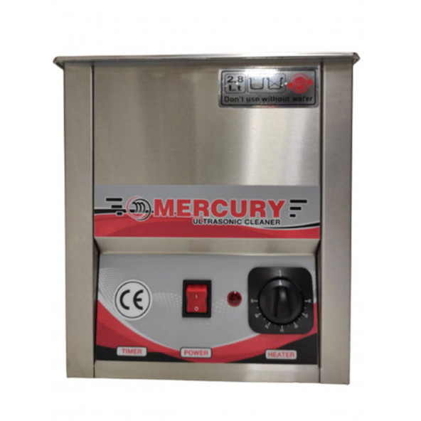2,8 lt. Ultrasonik Yıkama Makinası Mercury