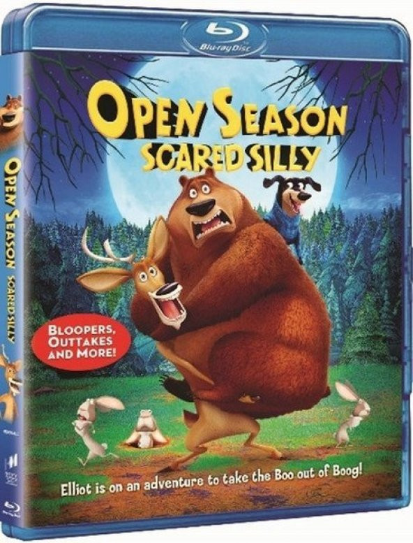 Open Season Scared Silly - Çılgın Dostlar Korkak Kahraman Blu-Ray