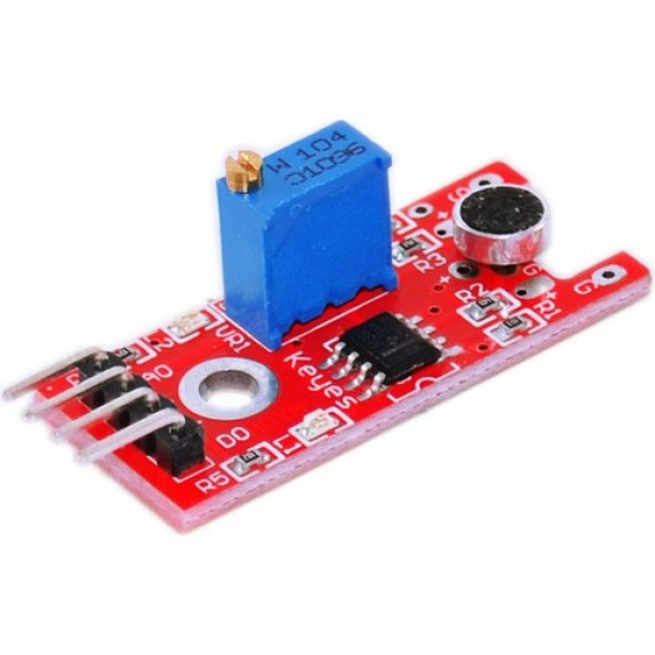 Arduino Ses Algılama Mikrofon Sensör Modülü Yüksek Hassasiyet - Resim 3