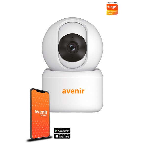Avenir 360° DERECE DÖNEBİLEN Wİ-Fİ 1080P AKILLI BEBEK KAMERASI - APP KONTROL