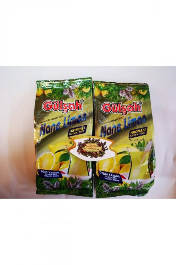 2 Adet Nane Limon Aromalı İçecek Tozu