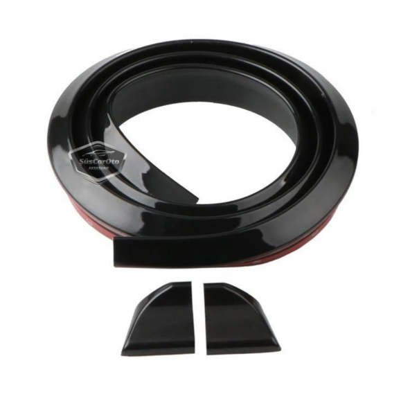 Bmw 5 Serisi E60 2003-2010 Samurai M3 Tip Bagaj Üstü Spoiler Bagaj Çıtası Piano Black Parlak Siyah - 3