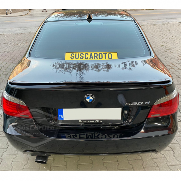 Bmw 5 Serisi E60 2003-2010 Samurai M3 Tip Bagaj Üstü Spoiler Bagaj Çıtası Piano Black Parlak Siyah - 4