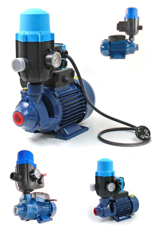 Rowermax 2 Kat 2 Daire Hidrofor Su Pompası Paket Hidrofor Otomatik Sistem Su Pompası QB60 0.5HP - 3