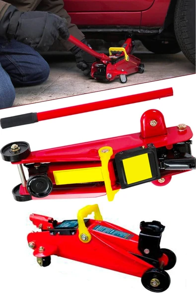 Germany Style GRMPRO 2 Ton Sızdırmaz Sağlam Dayanıklı Kaynak Gövde Hidrolik Timsah Kriko - 5