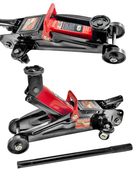 Anadolu Strong 2 Ton Sızdırmaz Sağlam Dayanıklı Kaynak Gövde Hidrolik Timsah Kriko - 3