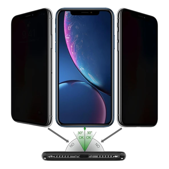 Vendas Xiaomi Redmi Note 11 Gizlilik Serisi Mat Privacy Nano Hayalet Ekran Koruyucu - 2