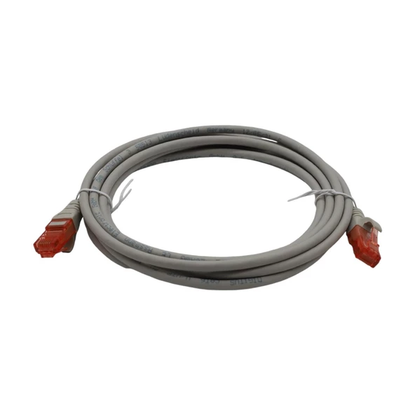 PATCH CORD UTP CAT6 3 MT GREY